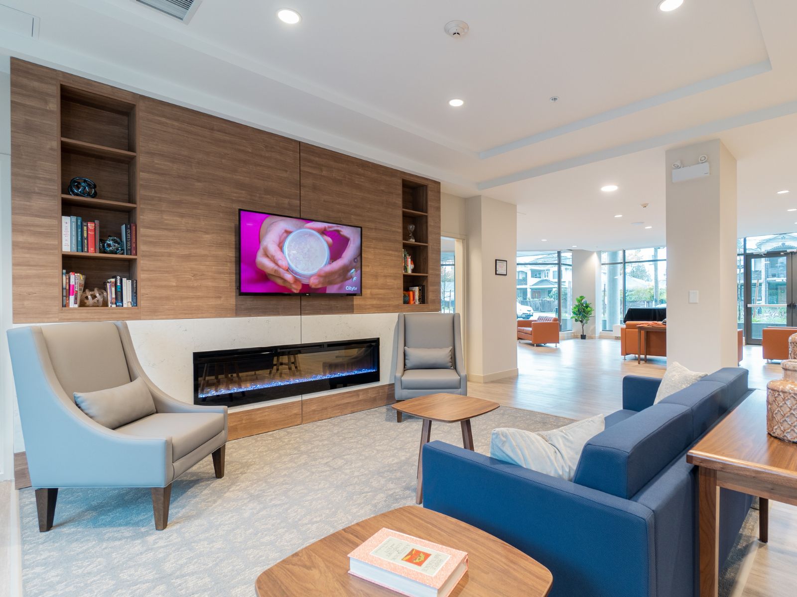 Retirement homes surrey bc cozy lounge